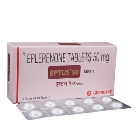 50 Mg Eplerenone Tablets At 608 Stripe Eplerenone Tablet In Pune