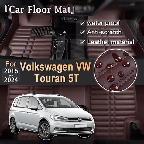 Lhd Auto Matte Leder F R Volkswagen Vw Touran 5t 2016 2024 Fu Matte