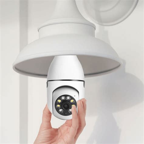 Smart Wifi Indoor Outdoor Light Bulb Security Camera Chyhua