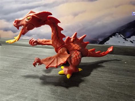 PLAYMOBIL DRAGON ROUGE moyen age médiéval chateau EUR 5 80 PicClick FR