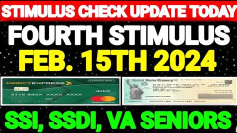 Stimulus Check Update Today Feb Th Fourth Stimulus Check