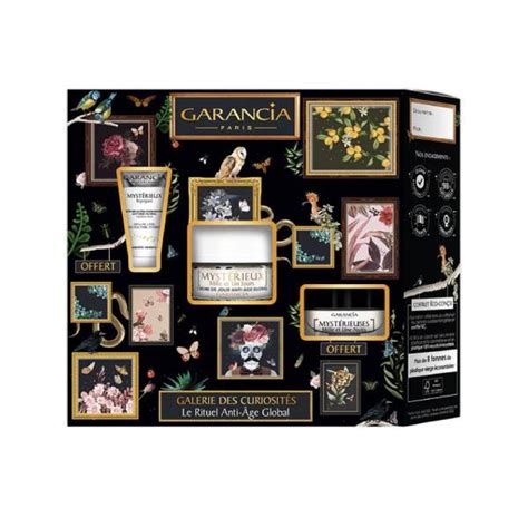 GARANCIA Coffret galerie des curiosités le rituel anti âge global