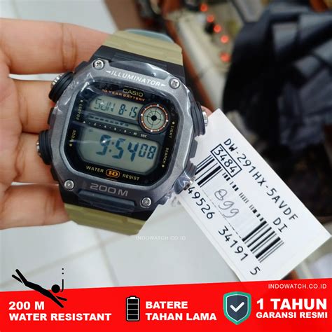 Casio Standard DW 291HX 5AV Jam Tangan Full Digital Indowatch Co Id