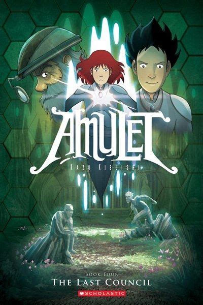 Amulet: Book Four: The Last Council by Kazu Kibuishi. Emily, Navin, and ...