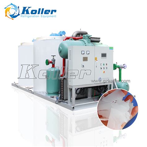 High Performance Evaporator Drum Flake Ice Machine Tons Scale Ice