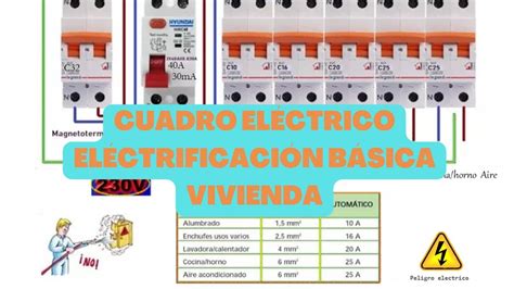 Cuadro El Ctrico Electrificaci N B Sica Vivienda Youtube