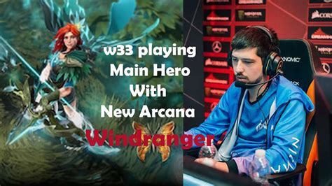 Dota Nigma W Ha Playing Windranger Main Hero New Arcana Pro