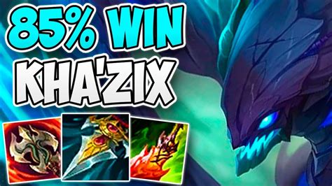 CHALLENGER 85 WIN RATE KHA ZIX INSANE GAMEPLAY CHALLENGER KHA ZIX