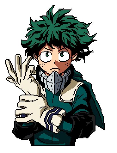 Deku Pixel Art By Alexricar22yt By Alexricar22yt On Deviantart