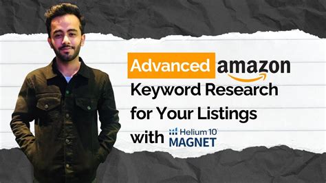 Helium 10 Keyword Tracker Tutorial For Amazon Advanced Amazon FBA