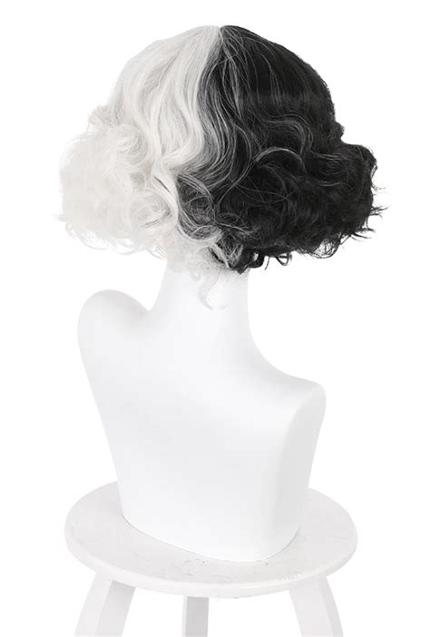 🤍 Short Curly Cruella Bob Wig Perth 🖤 Hurly Burly Hurly Burly