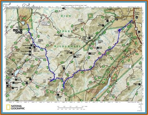 Adirondack Trail Map - map : Resume Examples #51ZV8R693X