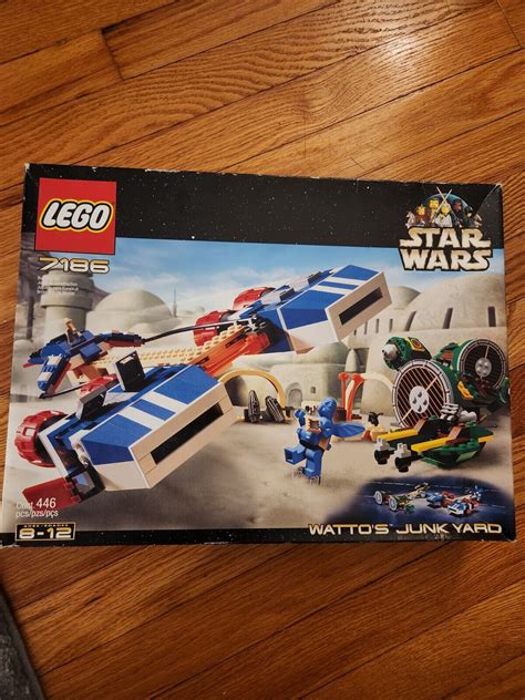 Lego Star Wars Watto S Junkyard Complete Set W Blue Watto