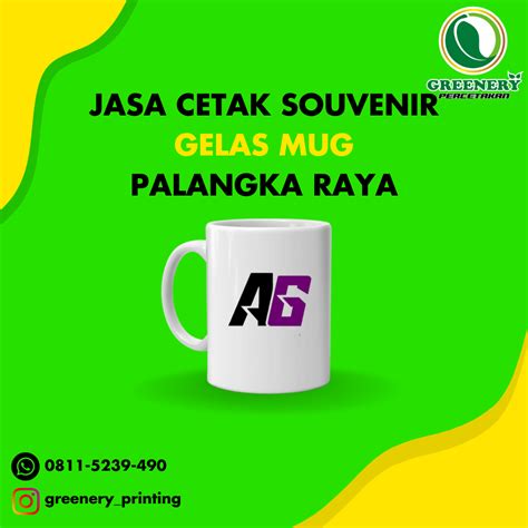 Jasa Cetak Gelas Cup Andrii Greenery Medium