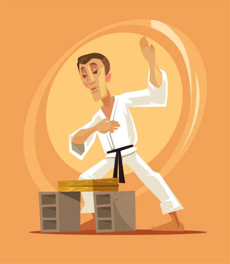 Karate Chop Board Illustrations, Royalty-Free Vector Graphics & Clip ...