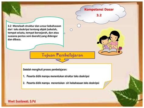 Materi Kd Menelaah Struktur Dan Kebahasaan Teks Deskripsi Pdf