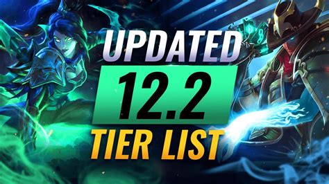 UPDATED BEST Champions TIER List for Patch 12.2 – League of Legends ...