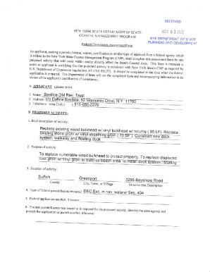 Fillable Online Dos Ny Appendix A Consistency Assessment Form Fax Email