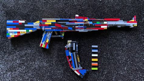 Fully Working Lego Ak 47 By Kevin 183 Youtube