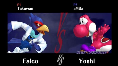 Ssbmamsa Yoshi Vs Takuwan Falco Netplay Part Youtube