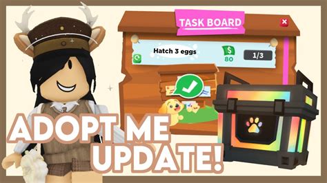 Adopt Me NEW Task Board Update NEW RGB PETS YouTube