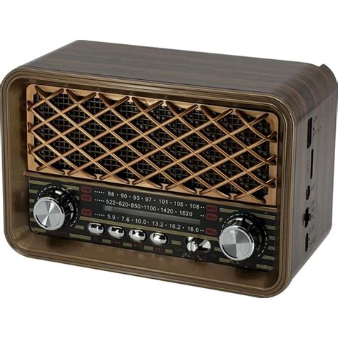 Haırun HR 30BT Nostalji Radyo Kablosuz Hoparlör Speaker Fiyatı