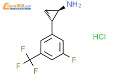 Trans 2 3 Fluoro 5 Trifluoromethyl Phenyl Cyclopropan 1 Amine