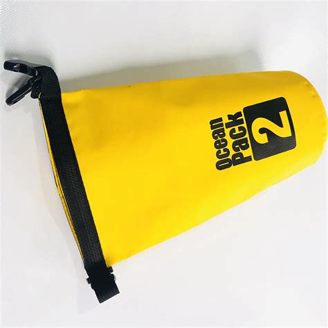 Custom High Quality Pvc Coated Tarpaulin Bag Portable Waterproof