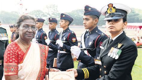 President Murmu hails women cadets’ participation in NDA passing out ...