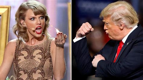 Haters Gonna Hate Trump Sours On Taylor Swift After Democrat Endorsement