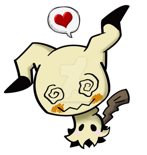 Mimikyu Loves You By Lunarchik13 On Deviantart