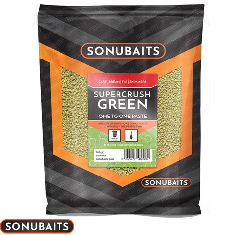 Sonubaits One To One Paste Supercrush Green Beter Vissen