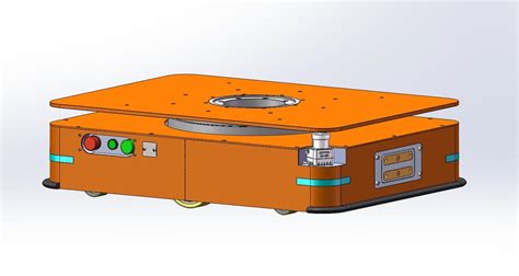 200kg Load Capacity Automatic Guided Vehicle 2 Way Lifting Agv Chassis