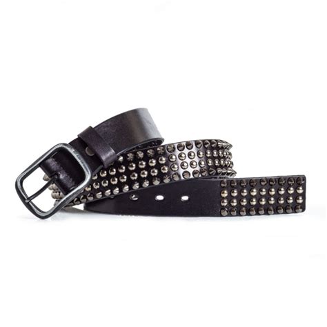 Studded Belt With Spike Studs Spiked Belt Premium Studded Belt 100