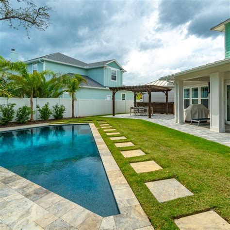 An Angular Pool To Fit Your Space Backyard Pool Swimming Pools