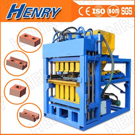 Hr Full Automatic Concrete Cement Interlocking Brick Machine Soil