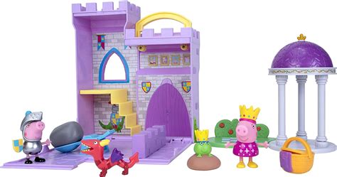 Buy Peppa Pig Princess Fort Adventure Playset 8 Pieces Includes