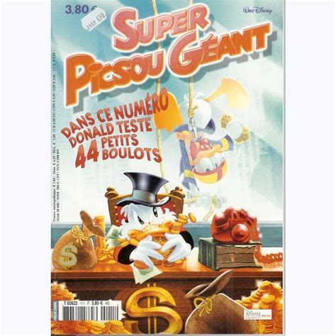 Super Picsou Géant n 111 sur BD PF fr