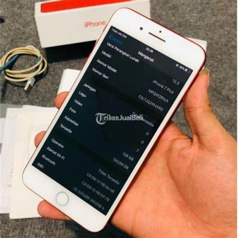 IPhone 7 Plus 128GB IBOX Bekas Bagus Mulus Normal Fullset Ex IBox Di