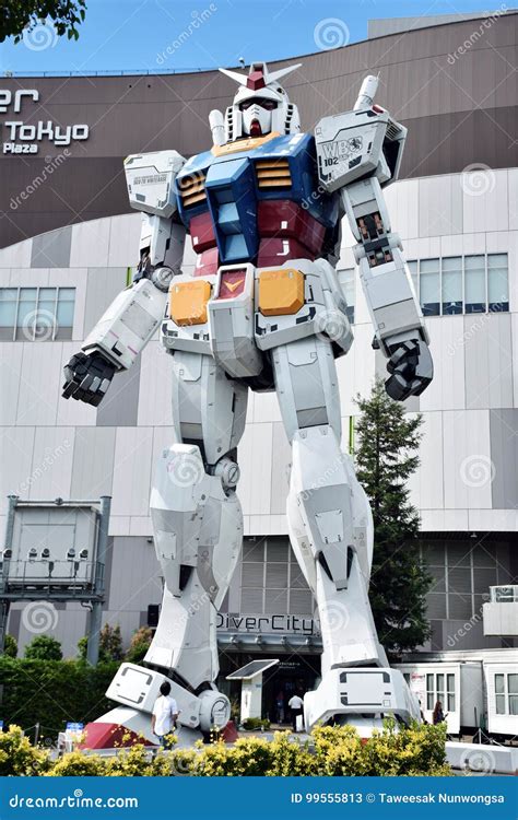 ODAIBA JAPAN Sep 6 2016 This Is Full Size Gundam Replica Statue