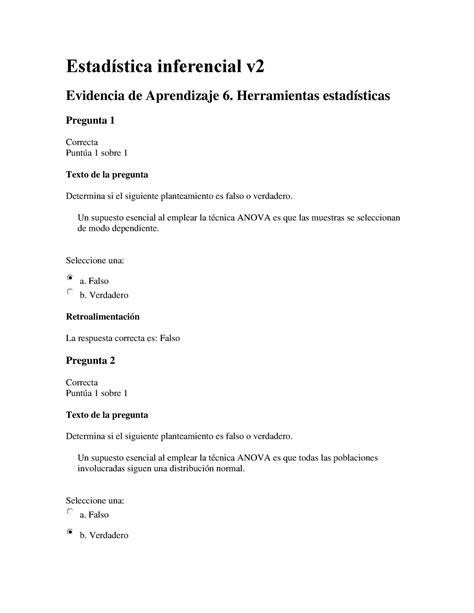 Evidencia de Aprendizaje 6 Herramientas estadísticas Segundo intento