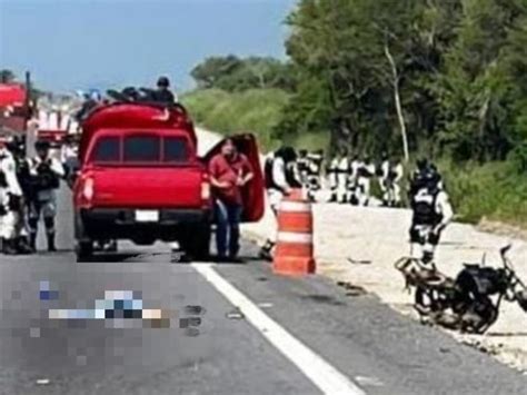 Muere motociclista arrollado en autopista Armería Manzanillo