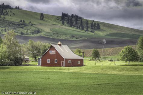 American Farm Beautiful Old Farm In The Palouse Area Of Wa Flickr