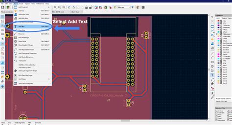 Adding Text To Your Pcb In Kicad Embedded Systems Design