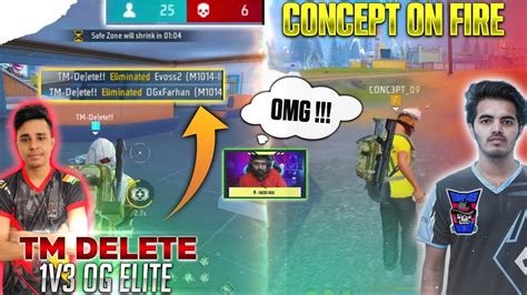 DELETE CLUTCH AGAINST OG ELITE CONCEPT AMAZING GAMEPLAY TM MAFIA