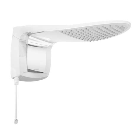 Chuveiro Acqua Wave Ultra Eletronica Lorenzetti Branco 220v 7800w