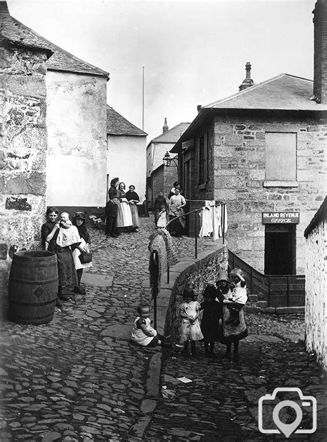 Custom House Court Penzance 1900 Picture Penzance Archives