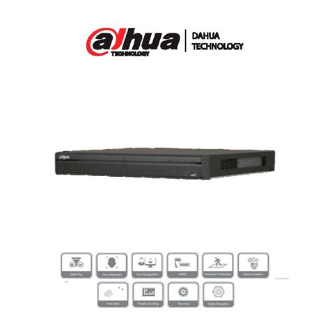 DAHUA DHI NVR5216 8P 4KS2 NVR De 16 Canales 4k H 265 Rendimiento