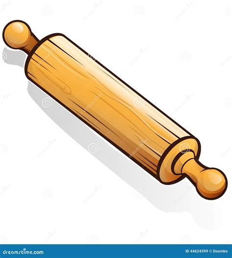 Rolling Pin Vector Illustration | CartoonDealer.com #107102888