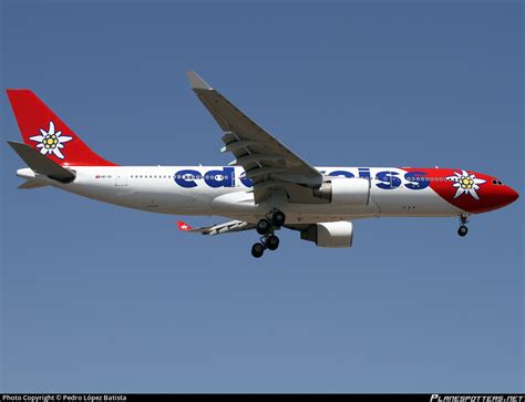 Hb Iqi Edelweiss Air Airbus A Photo By Pedro L Pez Batista Id